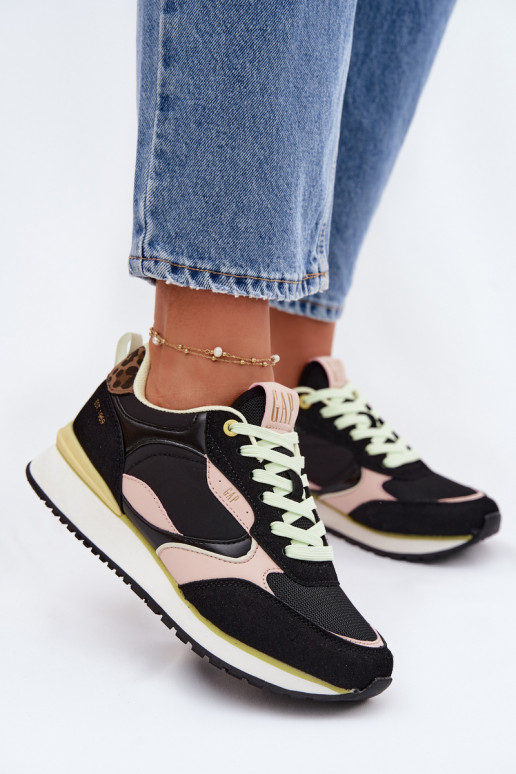 Sneakersy Damskie GAP WONDER SPIRIT CITY GP6135290003 Czarne