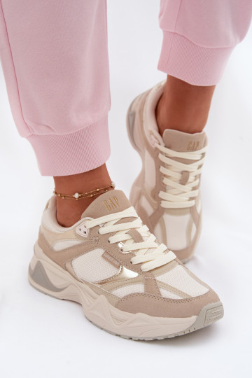 Women's Platform Sneakers GAP MARATHON GPW6154923895 Beige