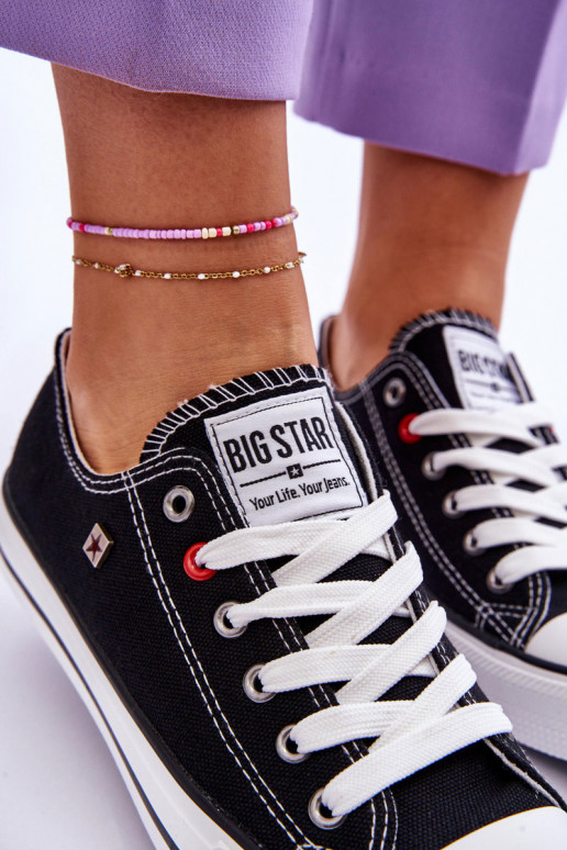 Damskie Trampki Big Star T274023 Czarne