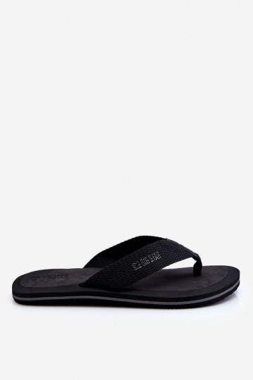 Men's Foam Flip Flops Big Star LL174618 Čern 