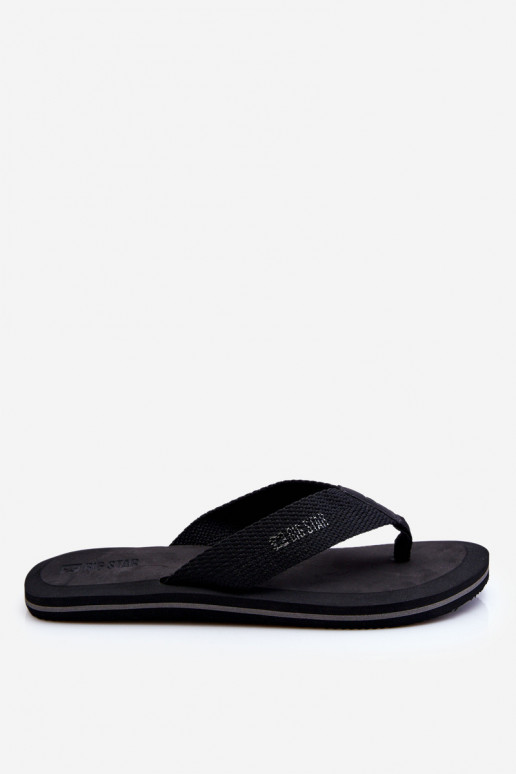 Men's Foam Flip Flops Big Star LL174618 Čern 