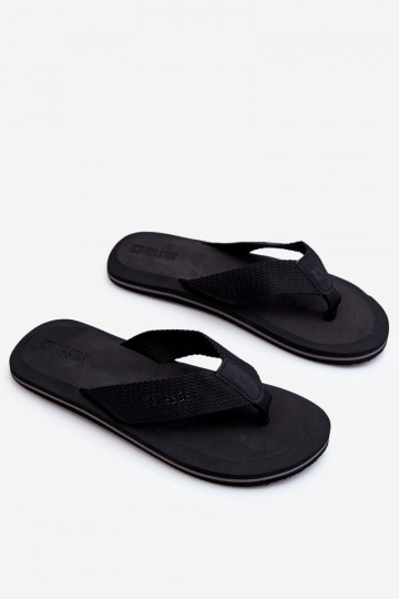 Men's Foam Flip Flops Big Star LL174618 Čern  2
