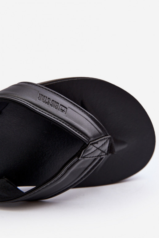 Men's Flip-Flops Big Star LL174605 Black