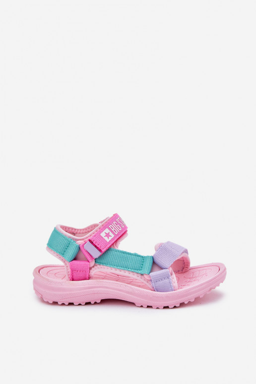 Children's Velcro Sandals Big Star RR374519 Pink