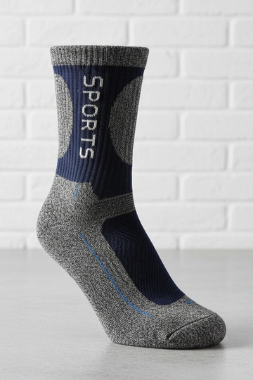 Niebieskie męskie ciepłe...