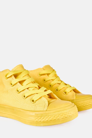 Żółte dziecięce trampki za... 2