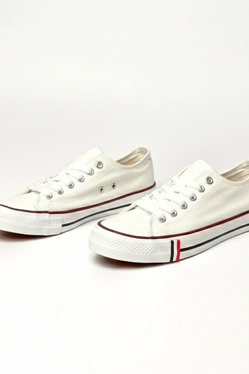 Białe casualowe trampki Manon 2