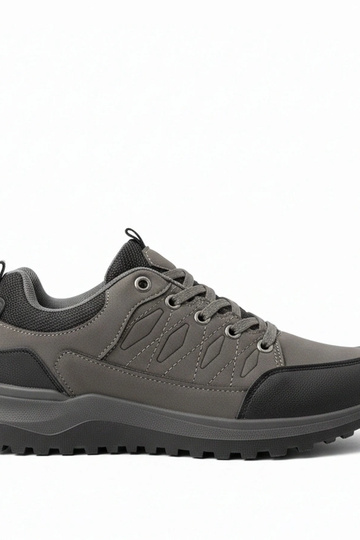 Szare męskie sneakersy Leo