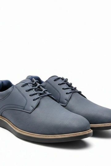 Granatowe casualowe męskie... 2