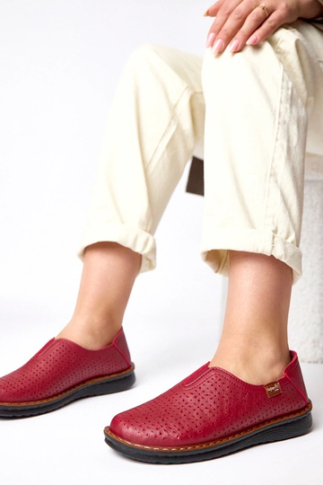 Bordowe ażurowe wsuwane...