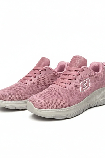 Różowe sportowe sneakersy z miękką wkładką Lucia 2