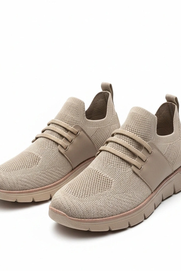 Ciemnobeżowe Wsuwane Męskie Sneakersy Ethan 2