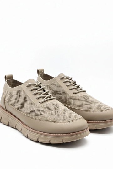 Beżowe Męskie Sneakersy Mateo 2