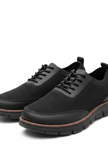 Czarne Męskie Sneakersy Mateo 2