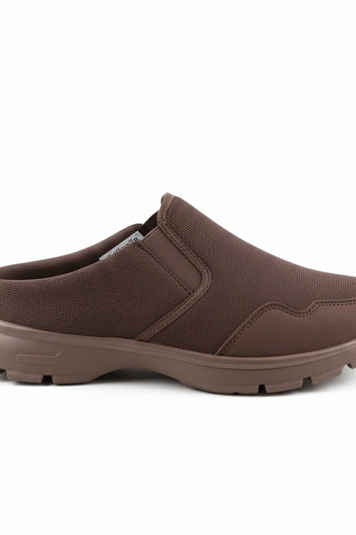 Brązowe Wsuwane Męskie Niskie...