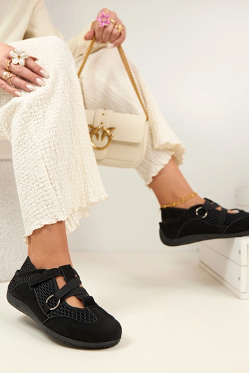 Czarne Baleriny W Sportowym...