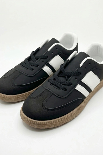 Czarne Sportowe Męskie Sneakersy Juno