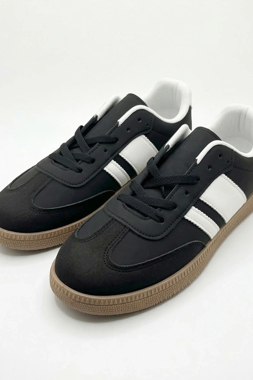 Czarne Sportowe Męskie Sneakersy Juno