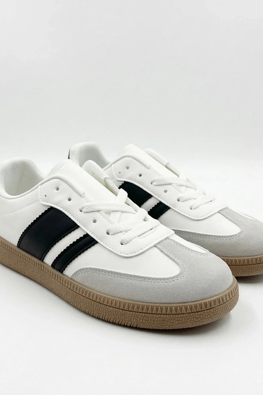 Białe Sportowe Męskie Sneakersy Juno