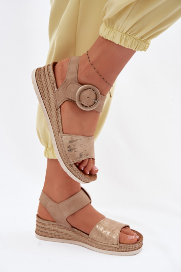 Women's Sandals Inblu RV000013 Light Brown