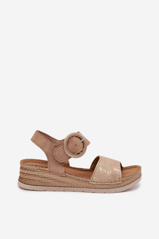 Women's Sandals Inblu RV000013 Light Brown