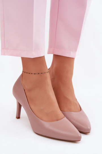 Lavender Eco Leather High Heels Sergio Leone