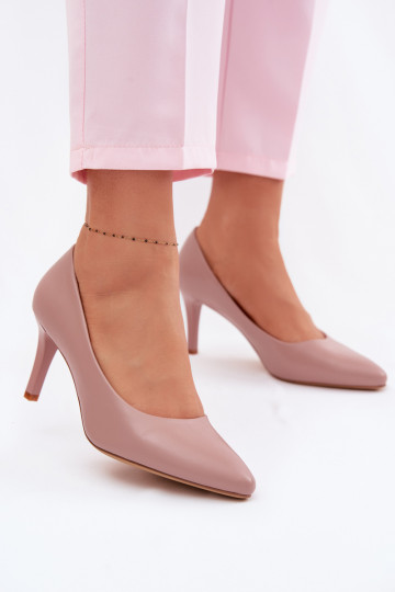 Lavender Eco Leather High Heels Sergio Leone 2