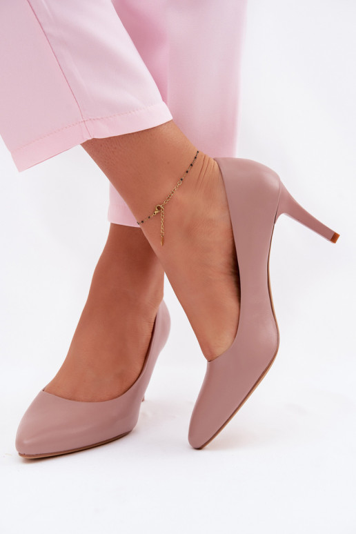 Lavender Eco Leather High Heels Sergio Leone