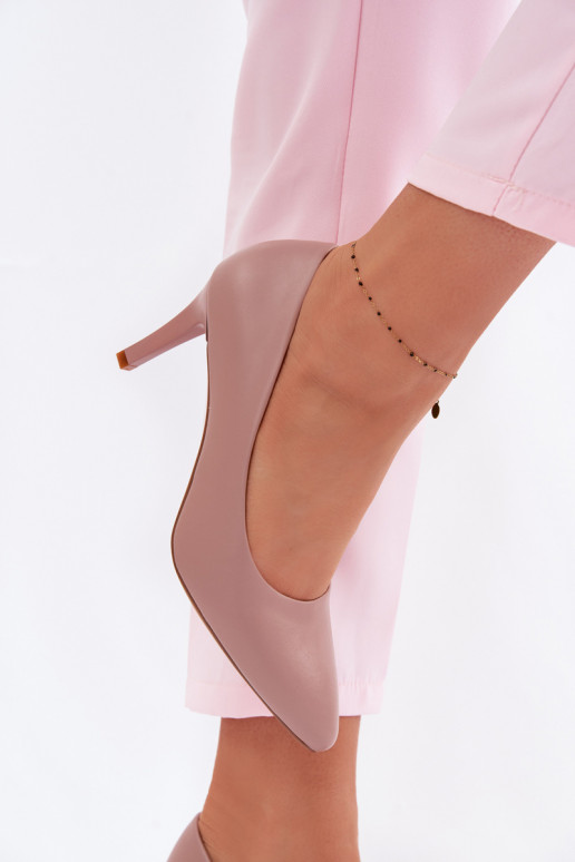 Lavender Eco Leather High Heels Sergio Leone