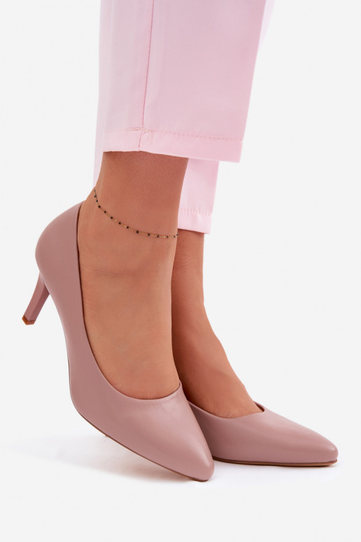 Lavender Eco Leather High Heels Sergio Leone