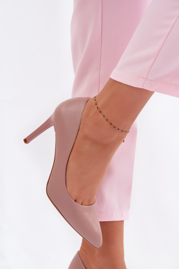 Eco Leather Heels Sergio Leone 1339 Lavender