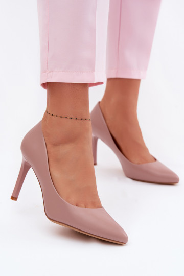 Eco Leather Heels Sergio Leone 1339 Lavender 2