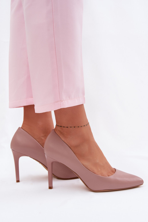 Eco Leather Heels Sergio Leone 1339 Lavender