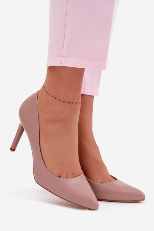 Eco Leather Heels Sergio Leone 1339 Lavender