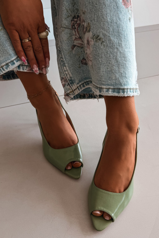 Women's High Heel Sandals Green Sevina