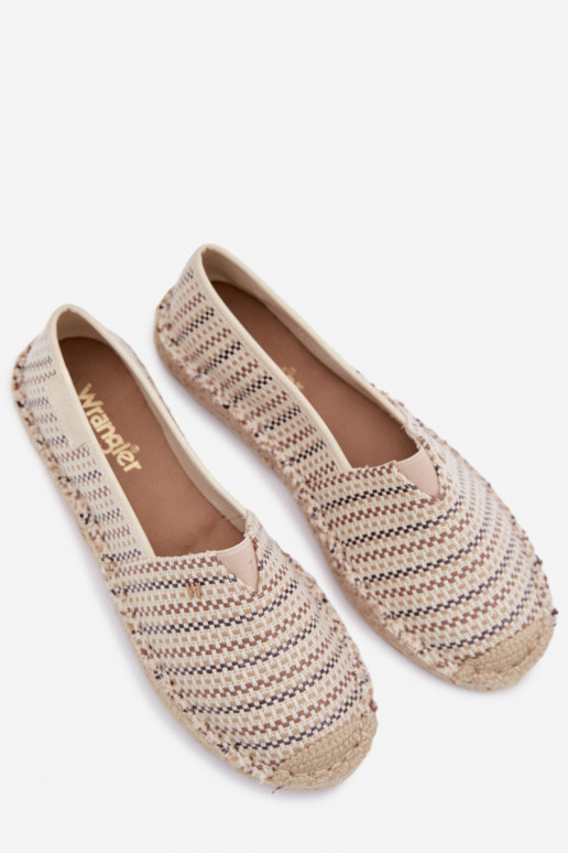 Women's Espadrilles Wrangler 20261079.97H Beige