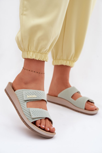 Women's Slippers INBLU AG000015 Green 2