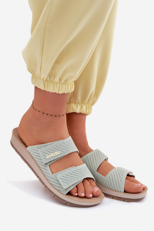 Women's Slippers INBLU AG000015 Green