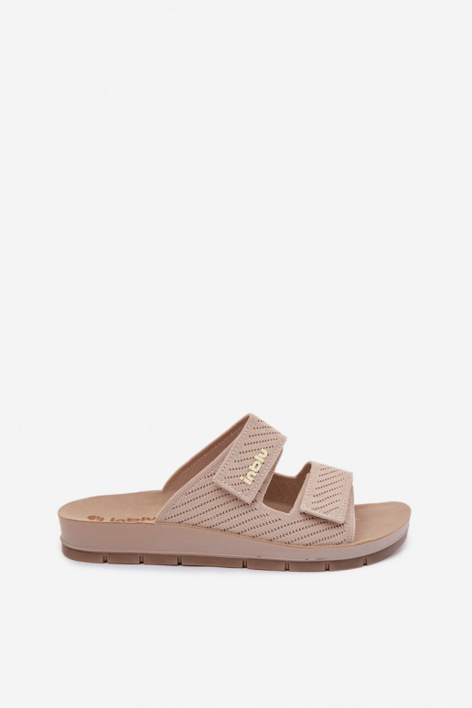 Women's Slippers INBLU AG000015 Beige