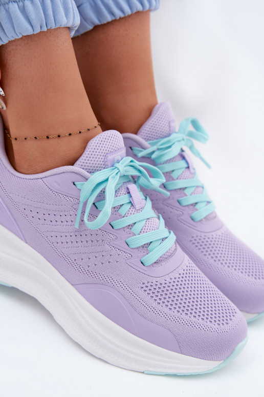 Women's Platform Sneakers Lavender Gelirae