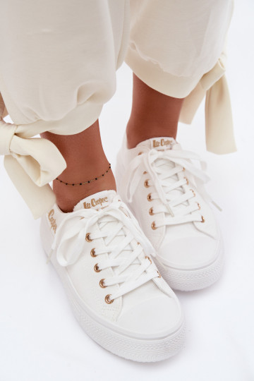 Lee Cooper Platform Sneakers LCW-26-44-4482 White