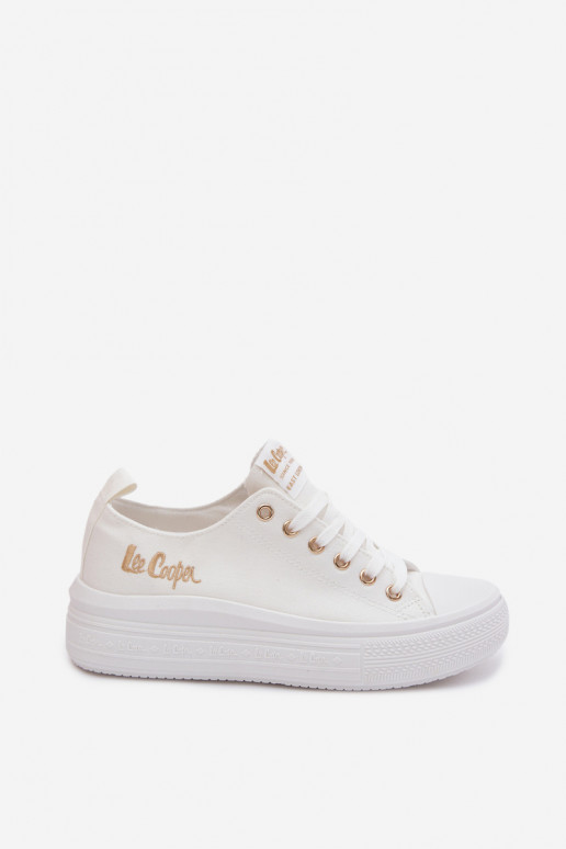 Lee Cooper Platform Sneakers LCW-26-44-4482 White