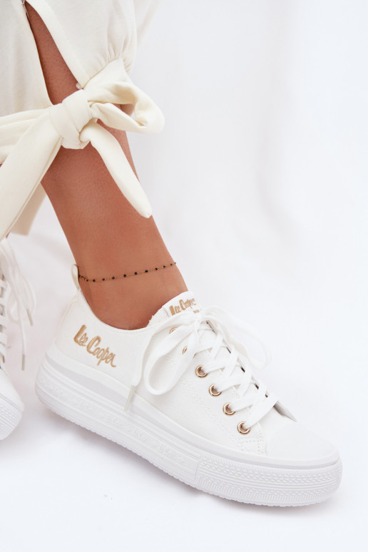 Lee Cooper Platform Sneakers LCW-26-44-4482 White