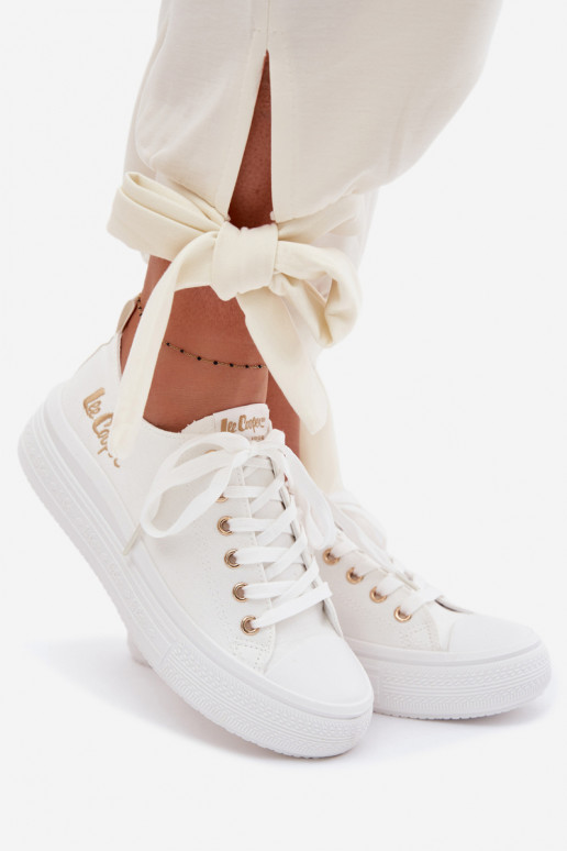 Lee Cooper Platform Sneakers LCW-26-44-4482 White