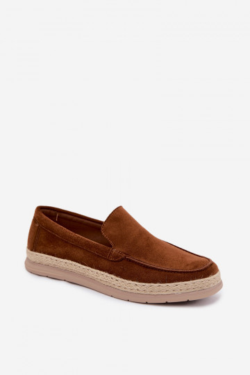 Men's Espadrille Moccasins Camel Rexton