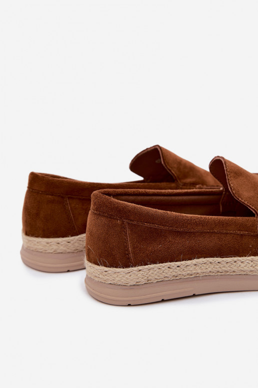 Men's Espadrille Moccasins Camel Rexton