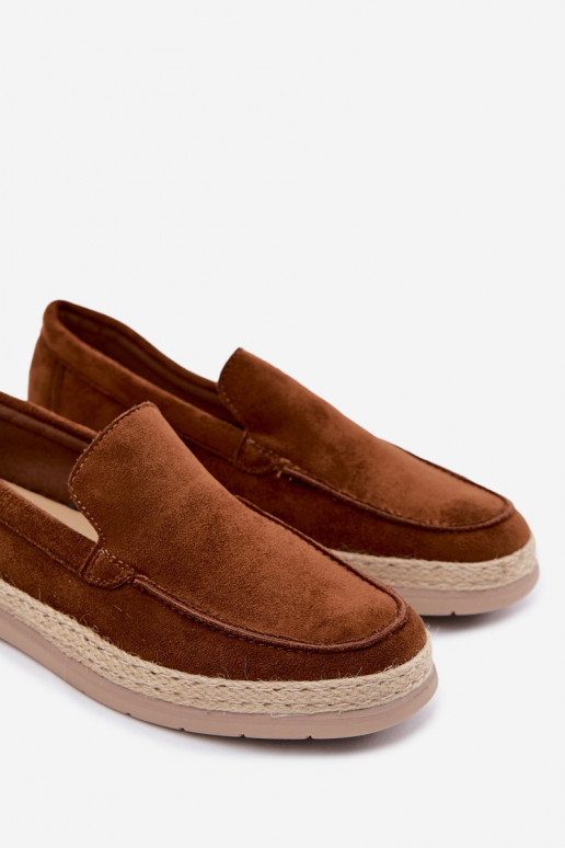 Men's Espadrille Moccasins Camel Rexton
