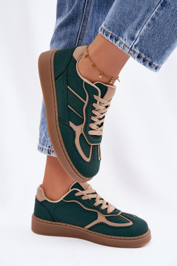 Low Women's Sneakers Green Brenelle