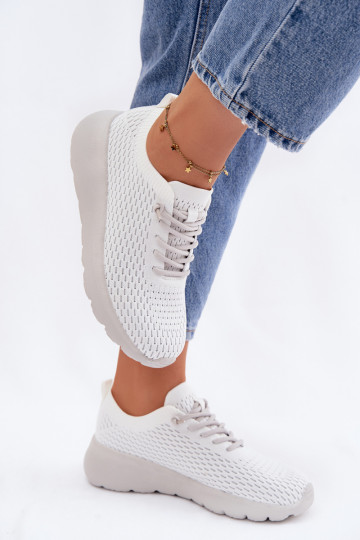 Material Women's Sports Shoes White Helinae