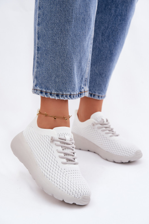 Material Women's Sports Shoes White Helinae